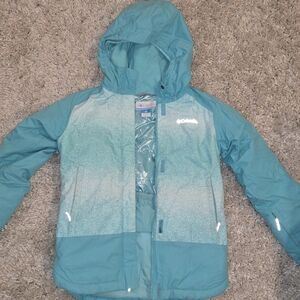 Columbia Girls Teal / AQUA Snow Jacket